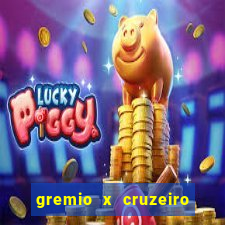 gremio x cruzeiro ao vivo hd